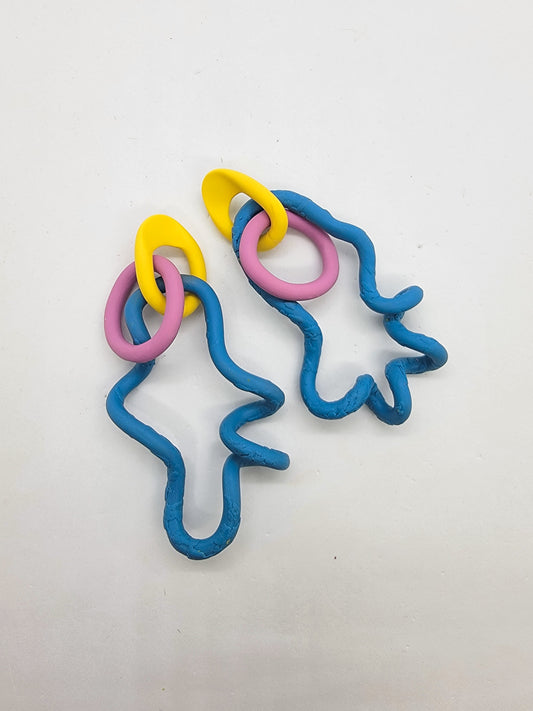 Harmony Links - blue/yellow/pink