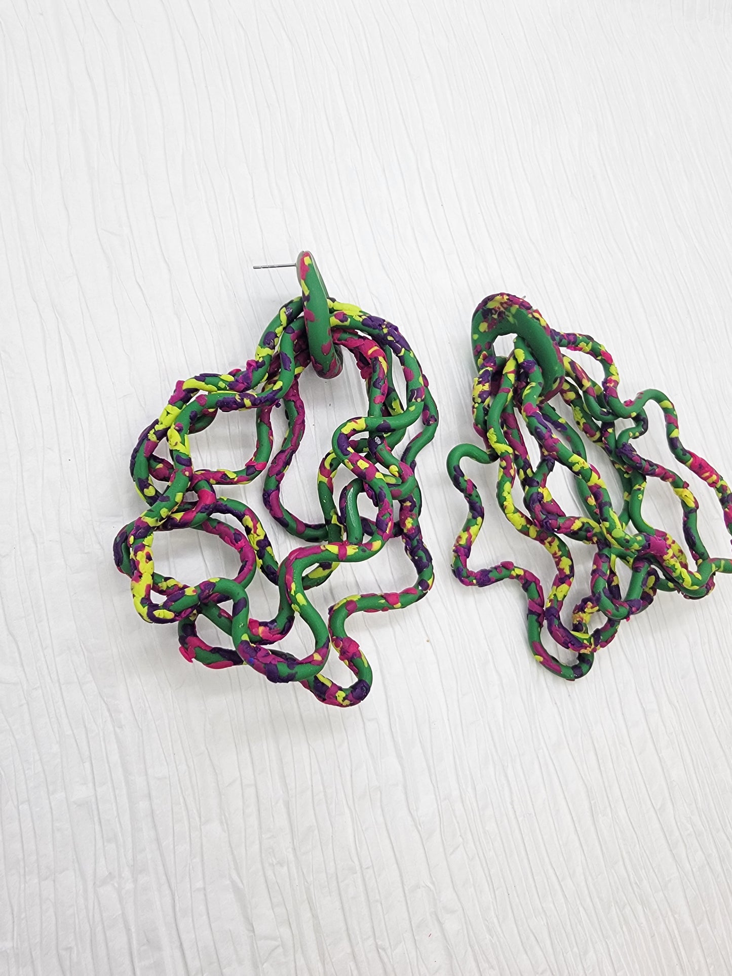 Harmony Links - greens/purples