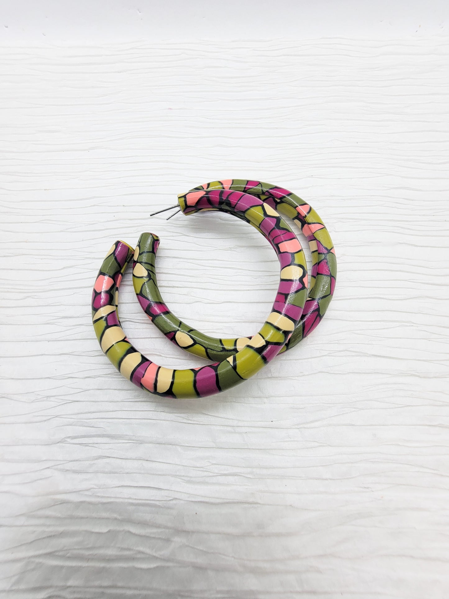 Medium Hoops - Wild Bloom