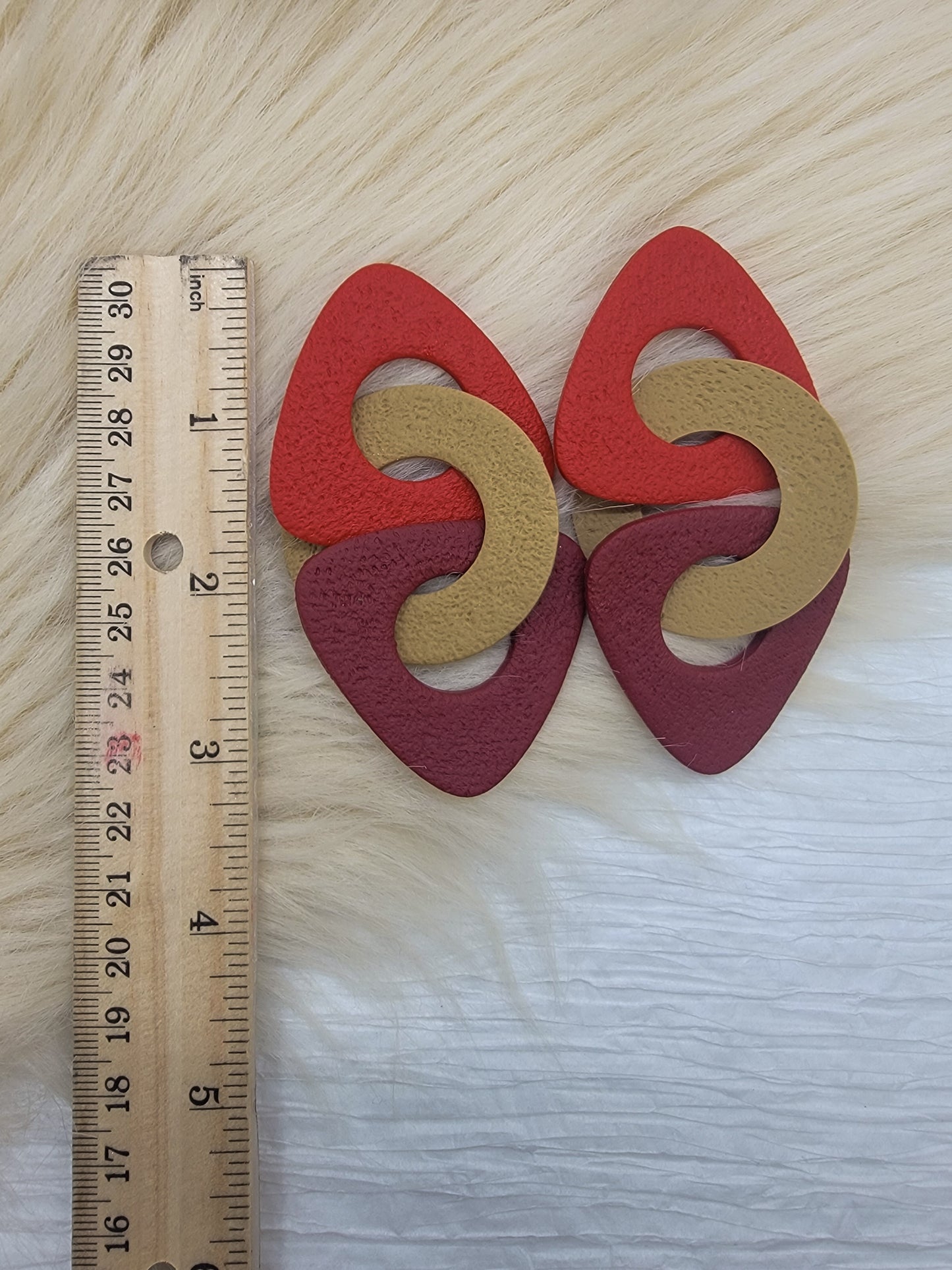 Jesse - Red/Tan/Burgundy
