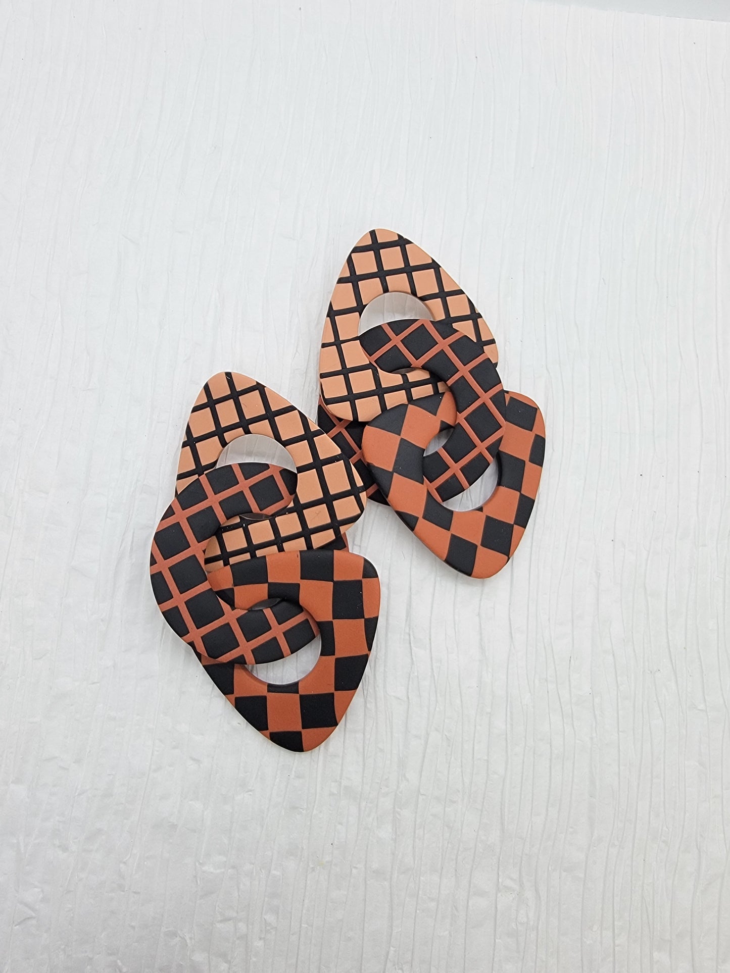 Jesse - Black/Terracotta