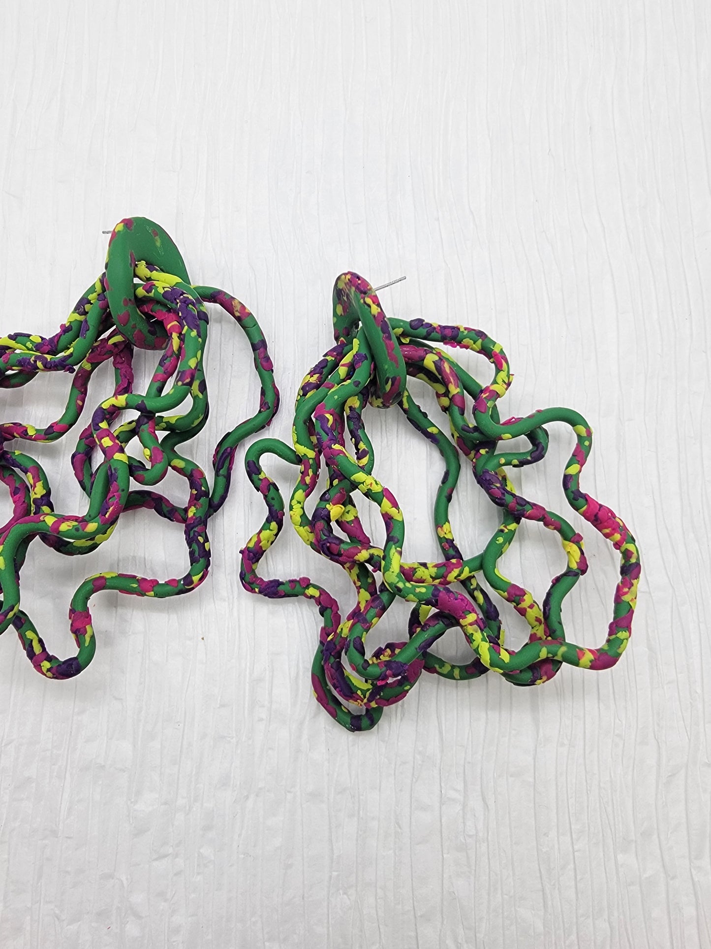 Harmony Links - greens/purples