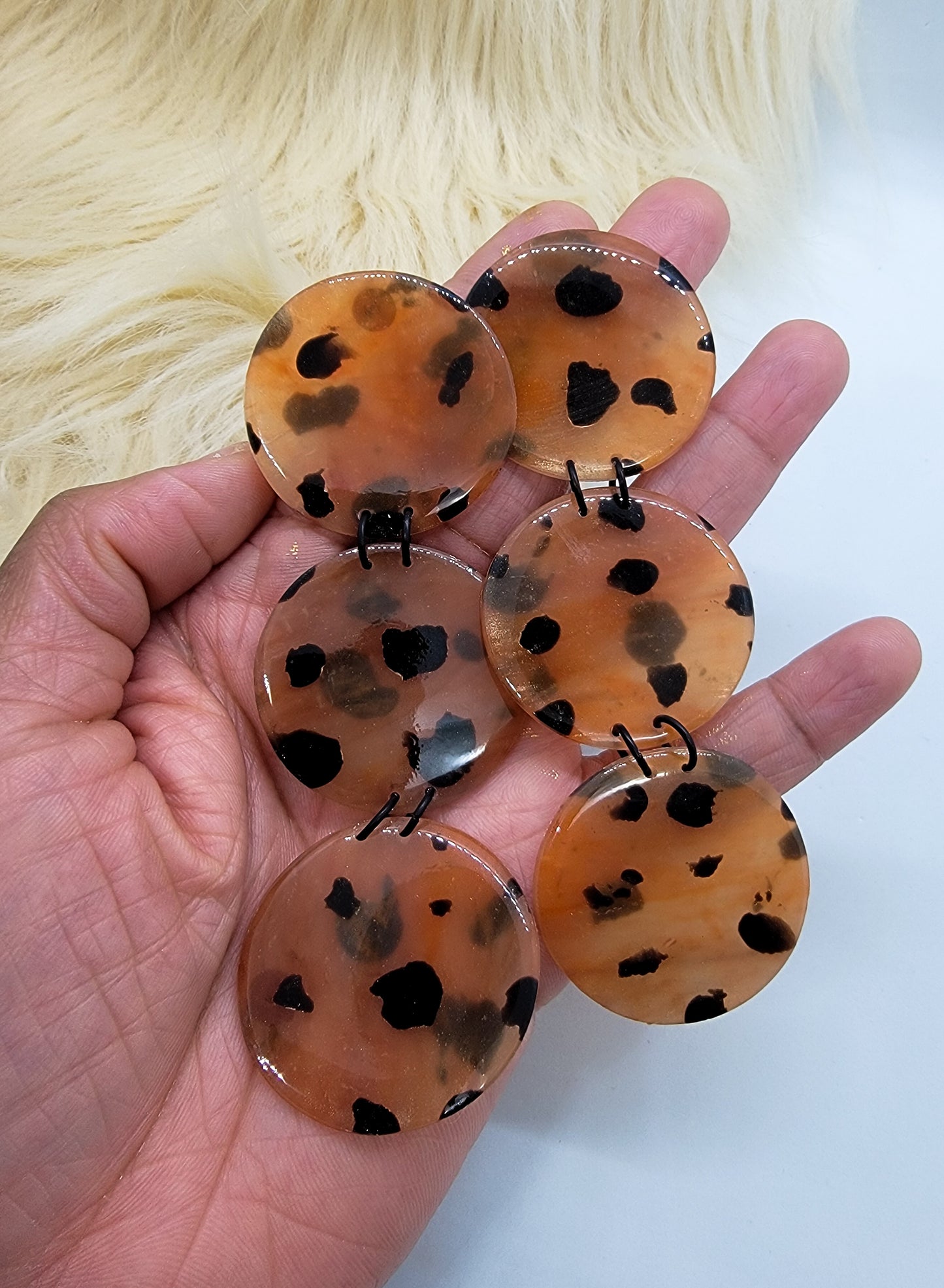 Organic pebbles - tortoise shell