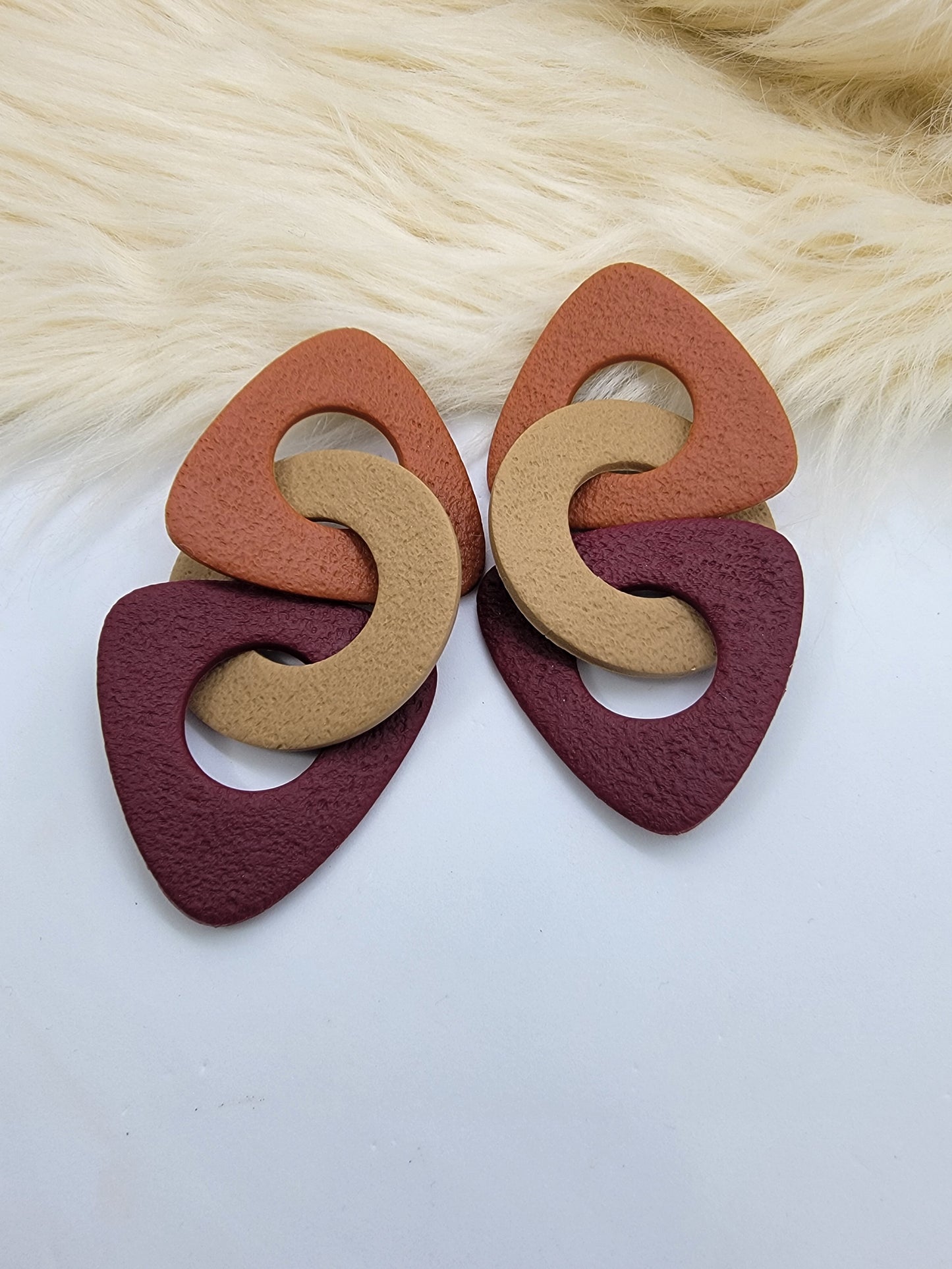 Jesse - Burgundy/Burnt Orange