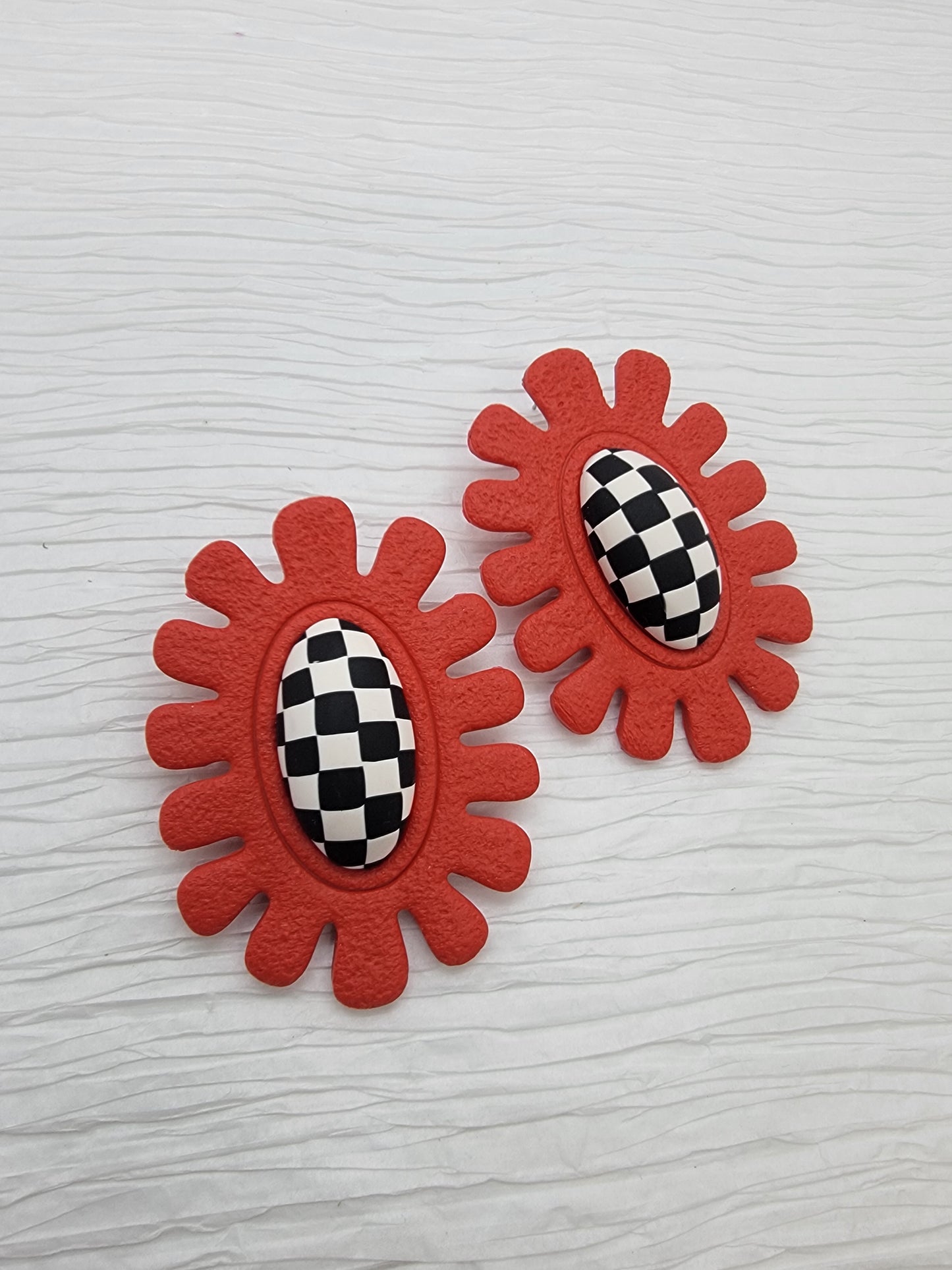Willow Studs - Red