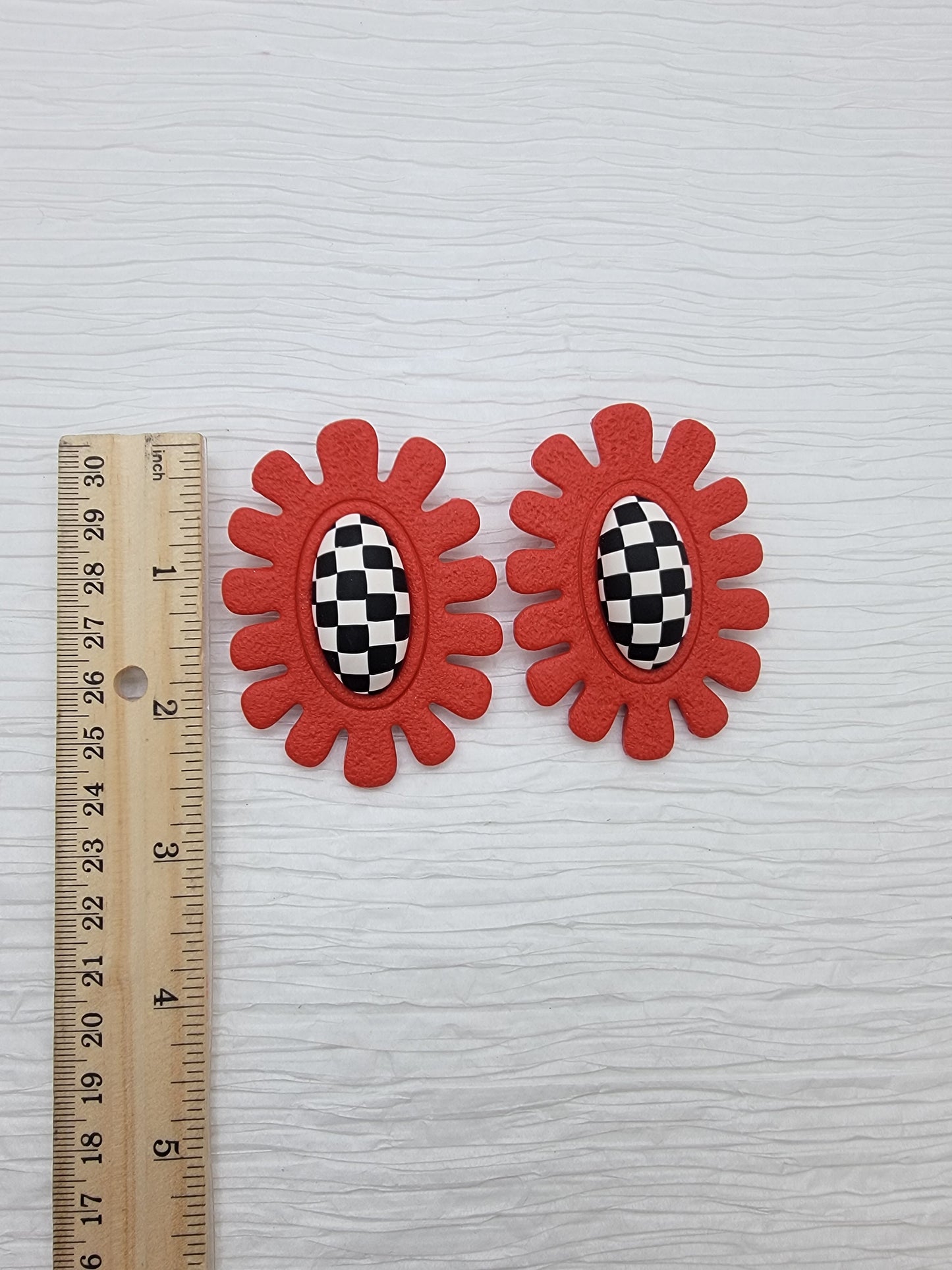 Willow Studs - Red