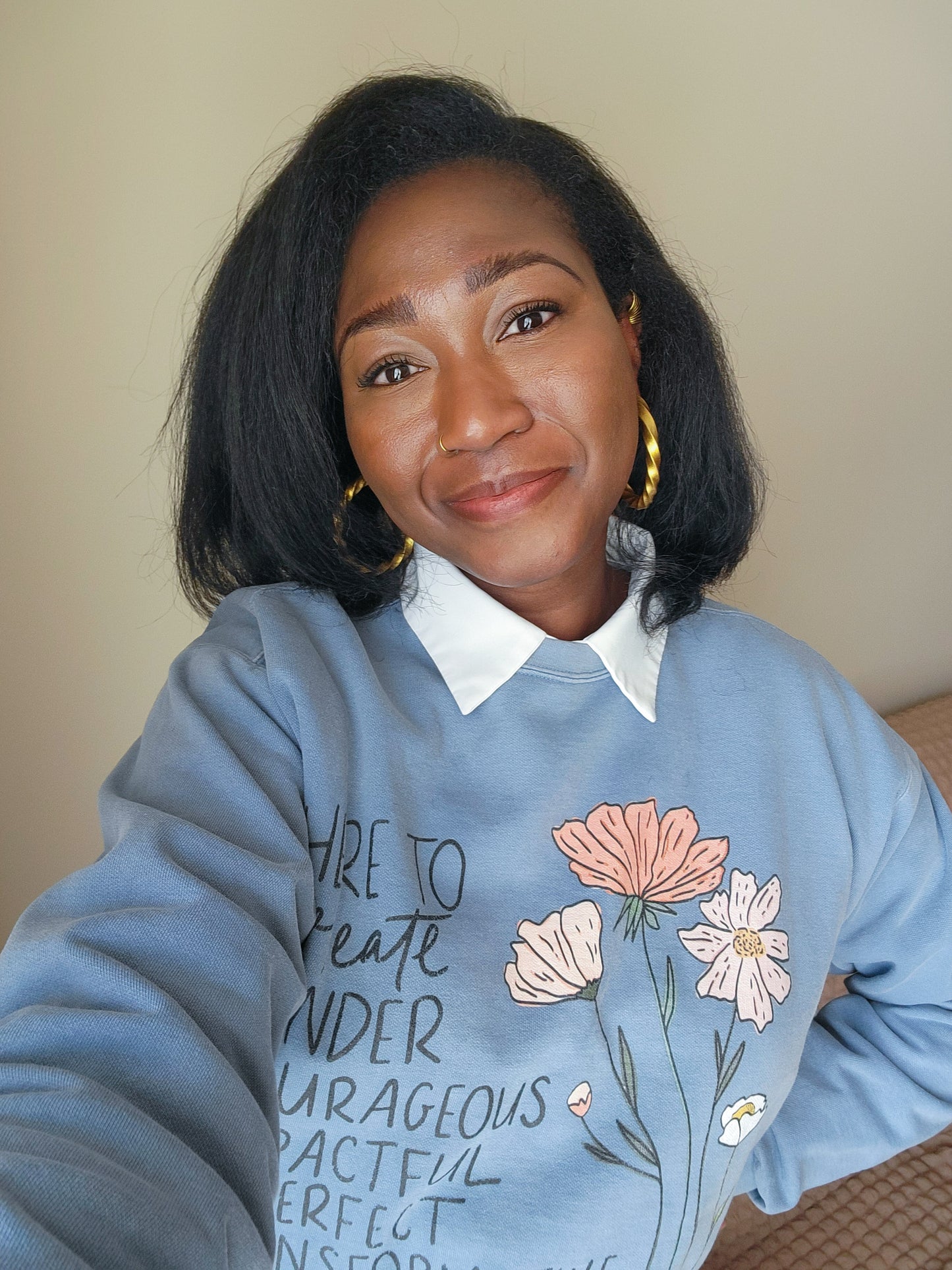 Twisted Hoops - Medium