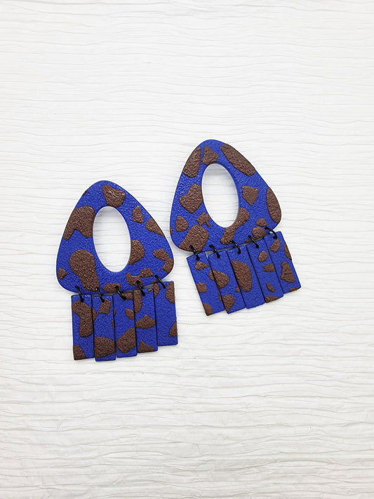 Arlo - Blue/brown prints