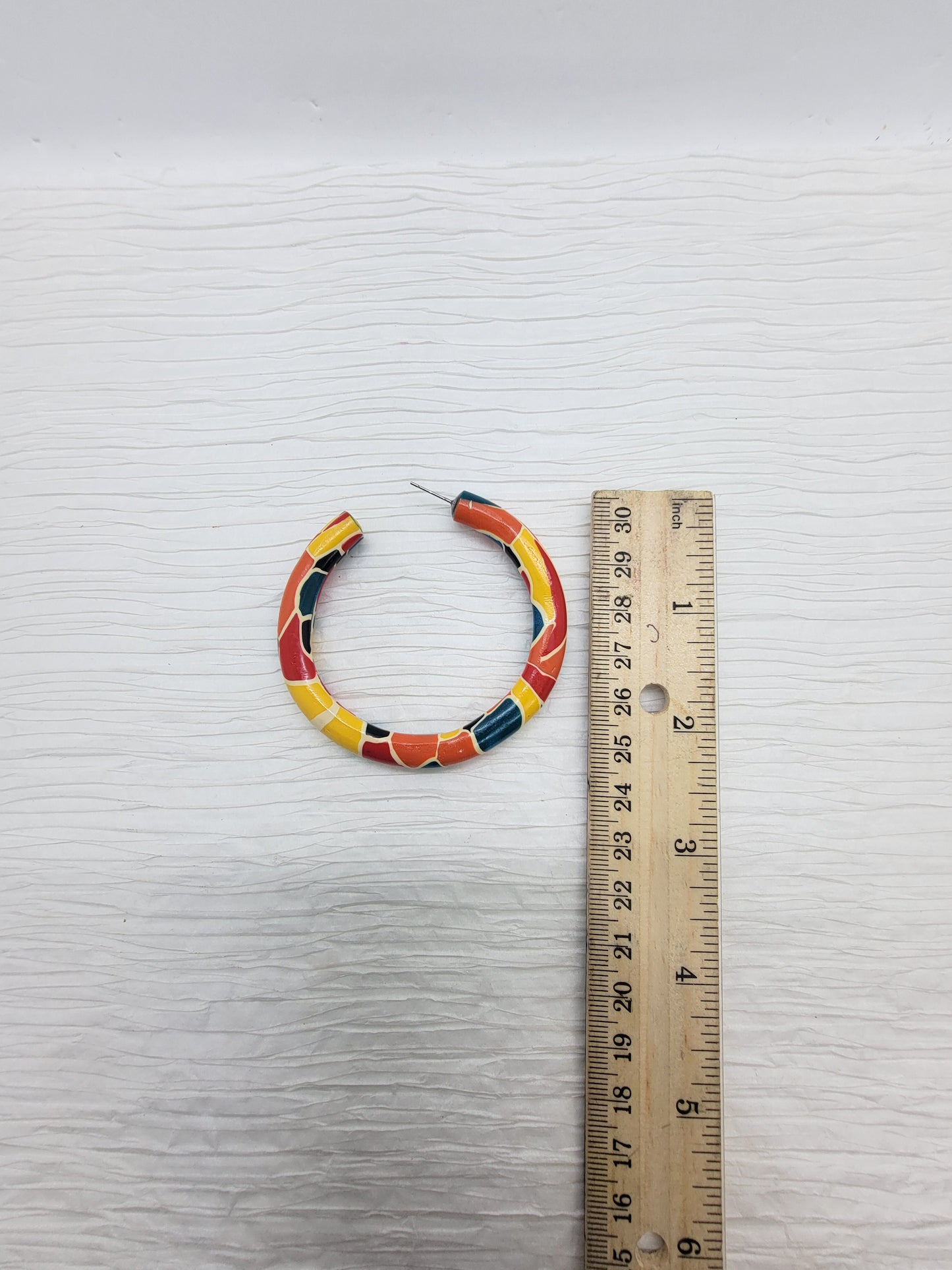 Medium Hoops - Colorblock