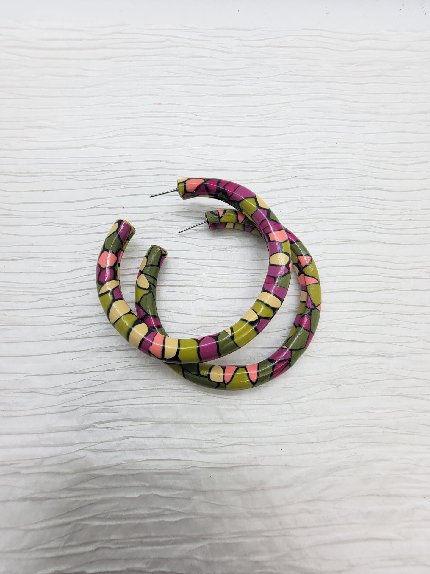 Medium Hoops - Wild Bloom