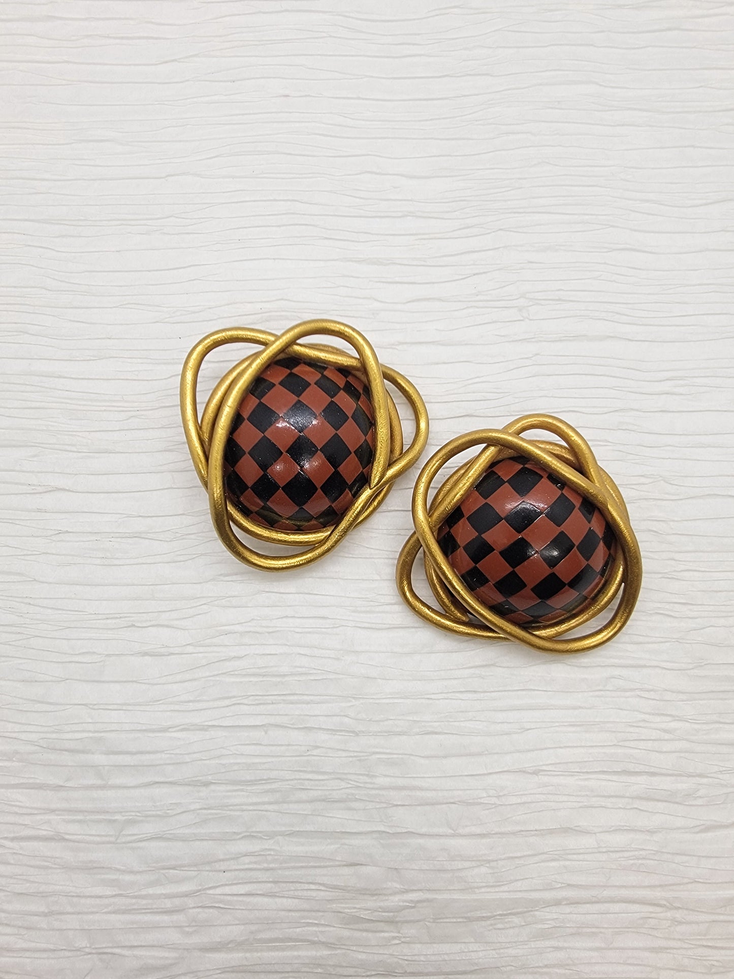 Zuri - Checkers Black/Brown