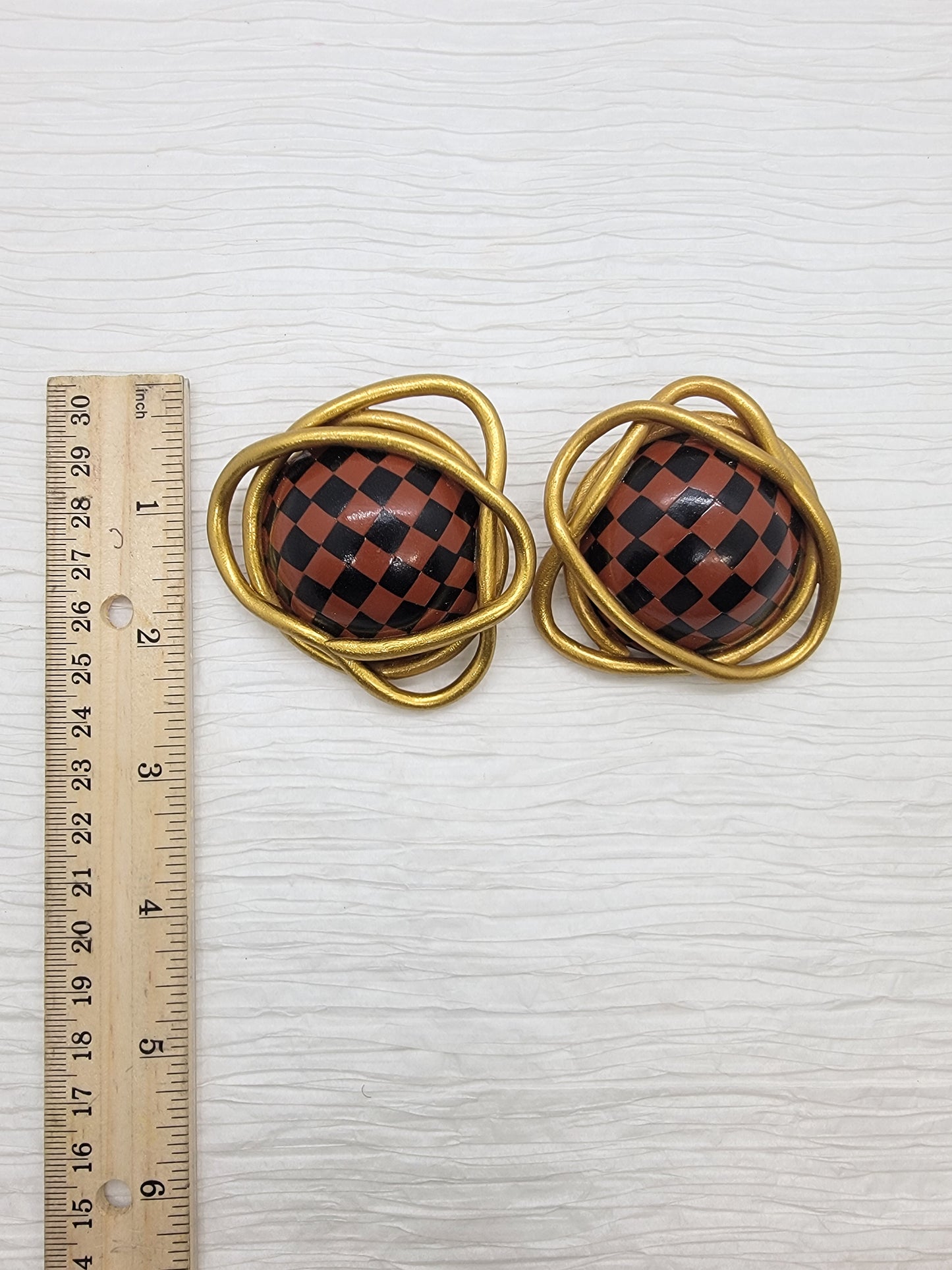 Zuri - Checkers Black/Brown