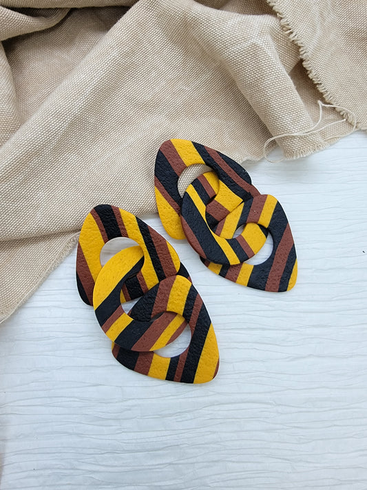 Jesse Links - Mustard/Brown/Black
