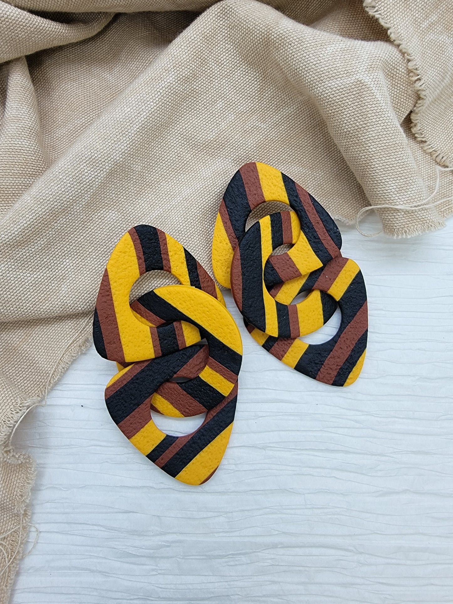 Jesse Links - Mustard/Brown/Black