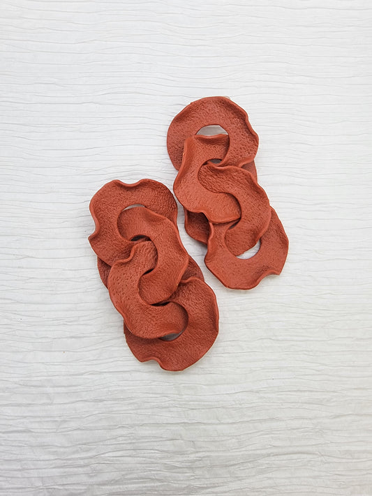 Asa Links - Burnt Orange